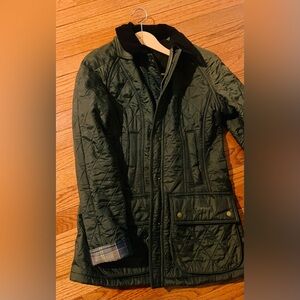 Barbour Olive Quilted Jacket